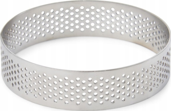 Patisse Perforuotas apvalus kepimo žiedas 8 cm - Patisse