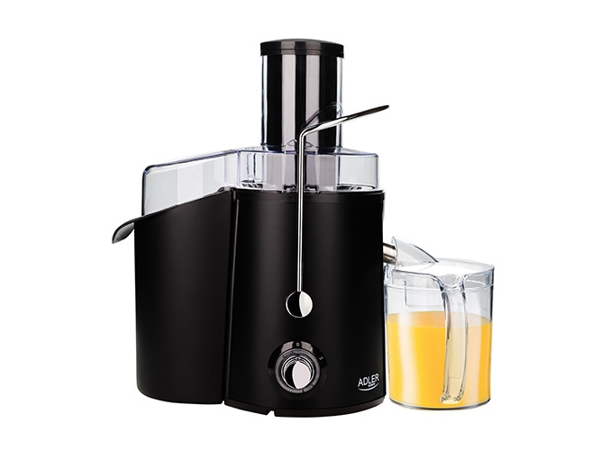 Adler AD 4127, Juicecentrifug, Svart, Rostfritt stål, Steglös, 18000 RPM, 2 l | Köksapparater - Juice, is och vatten - Juicer och långsamma juicepressar | GameStuff