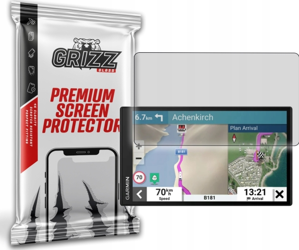 Grizzglass Navigationshülle Mit Matter Paperscreen Folie Für Garmin Camper 795