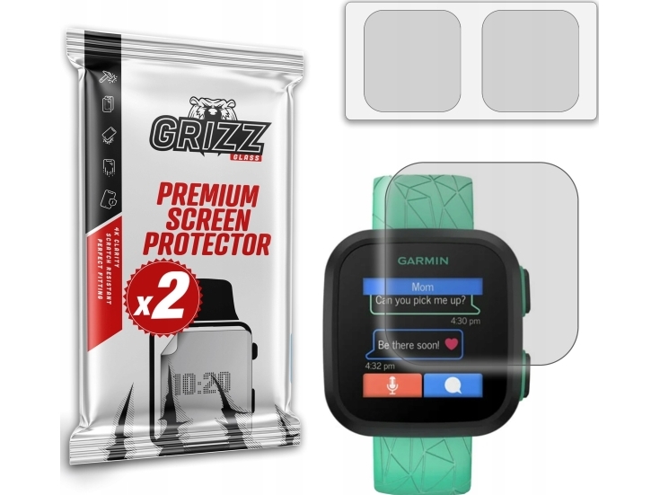 Grizzglass Mat Skærmfolie Paperscreen Til Garmin Bounce