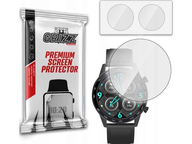 Hybrydglas Grizzglass Hybridglass Til Watchmark Smartwatch Wdt95