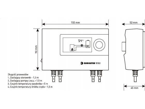 Euroster E11B pumpstyrenhet svart | Marin - Säkerhetsutrustning - Pumper | GameStuff