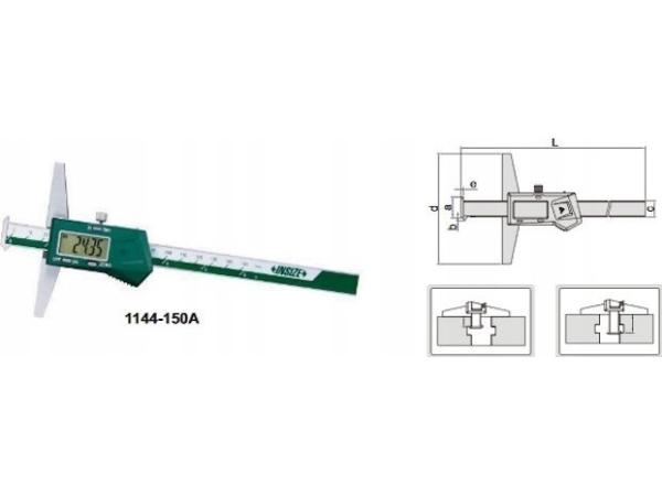 Insize DIG. 150/100 MAGF Hook & Loop Double.