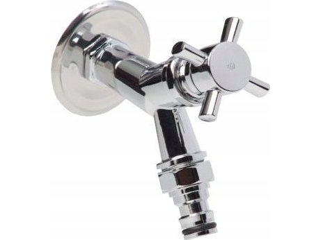 Arco VINTAGE hanaventtiili 1/2 x 1/2 kiillotettu kromi [6/270]