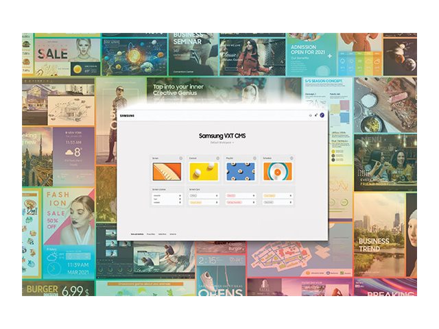 Samsung VXT P Series Pro - Abonnemangslicens (1 år) - administrerad