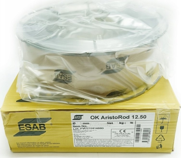 Esab Schweißdraht Ok Aristorod 12.50, 1,2 Mm, 18 Kg