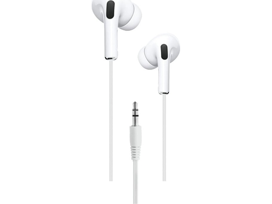 2Go 797313, Ledningsført, Opkald/Musik, Hovedtelefoner, Hvid