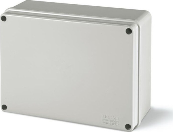 Scame Aufputz-Verteilerdose Wasserdicht Ip56 452X380x130 Mm Ohne Kabeleinführungen Scabox Scame 686.211 Grau