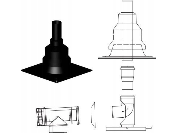 Almeva Basis-Set Dn60/100 Für 80 Almeva Lik / Starr Sbpl01 Passend Für De Dietrich