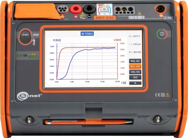 Sonel Multifunktionsmessgerät Für Parameter Elektrischer Installationen Mpi-536 Wmplmpi536