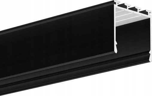 Prescot Prescot Lipod Lipod-ALU-2M-A-CZ LED-profil Lipod 2M Anodiserad svart. | Datorkomponenter - Datorchassin & Tilbeör - Tillbehör | GameStuff