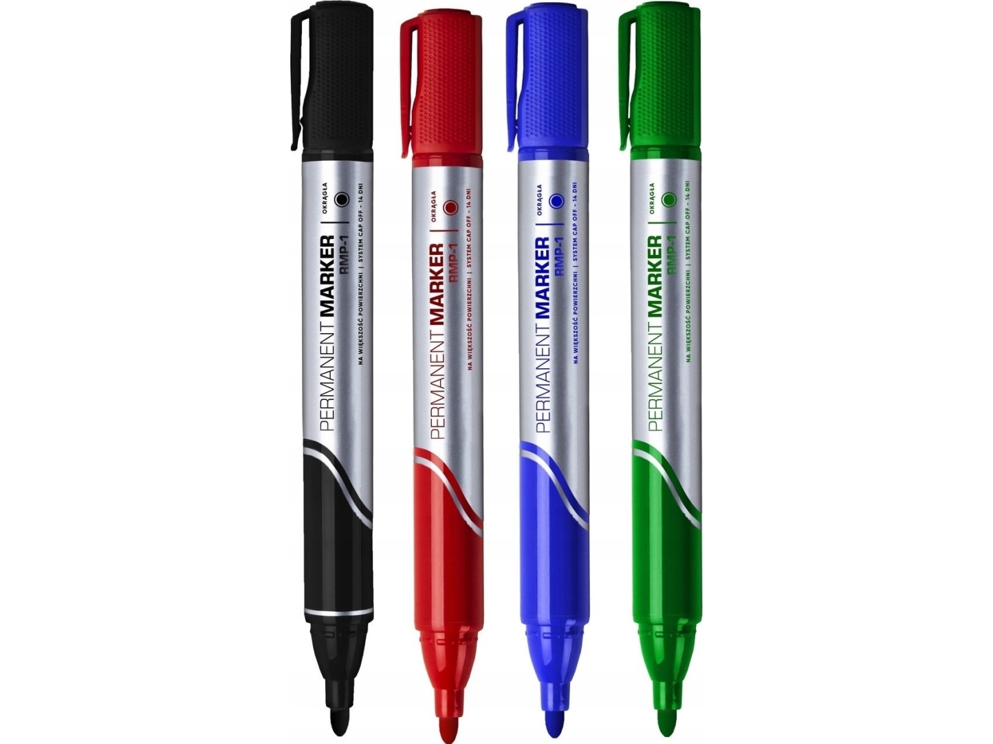 Rystor Permanent markers Rystor RMP-1 4 farver