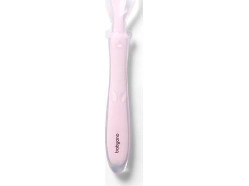 BabyOno 785/03 flexibel silikonhaklapp rosa | Baby & barn - Middagsdags - Barnbestick | GameStuff