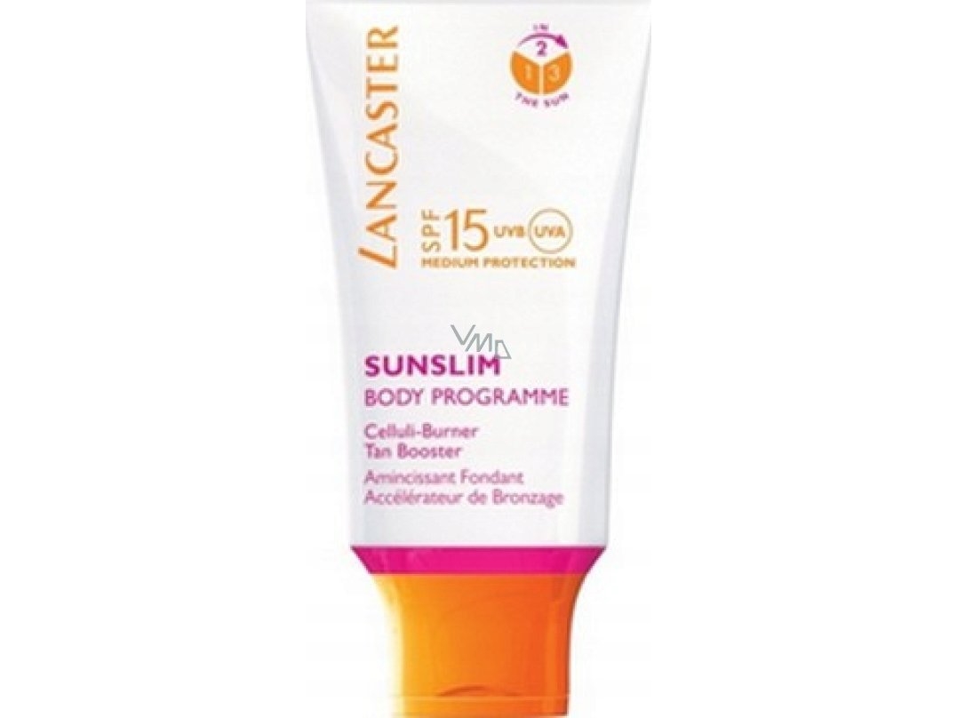 Lancaster Sunslim anti-cellulite body cream SPF 15 200 ml (for kvinner)