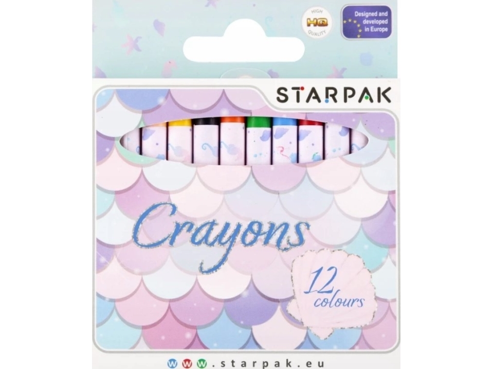 Starpak Voksfarver 12 Stk Mermaid Stk 12/144