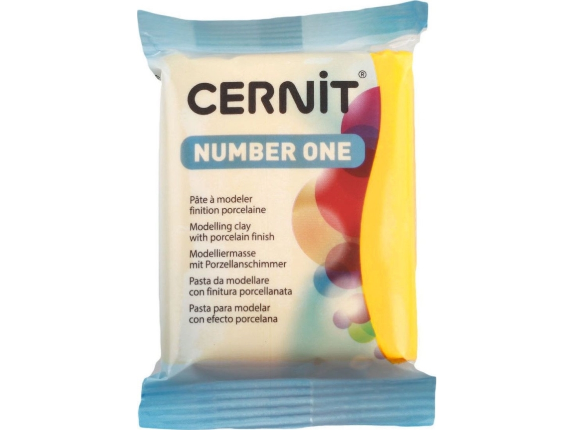 Cernit Number One - Modellera - 56 g - gul | Radiostyrd - Modellbilar Tillbehör - Reservdelar - tuning | GameStuff