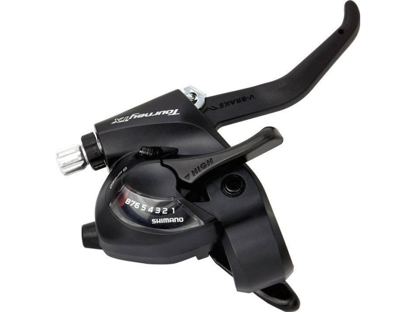 Pavarų perjungimo rankenėlė Shimano TOURNEY TX ST-TX800-8R 8-speed