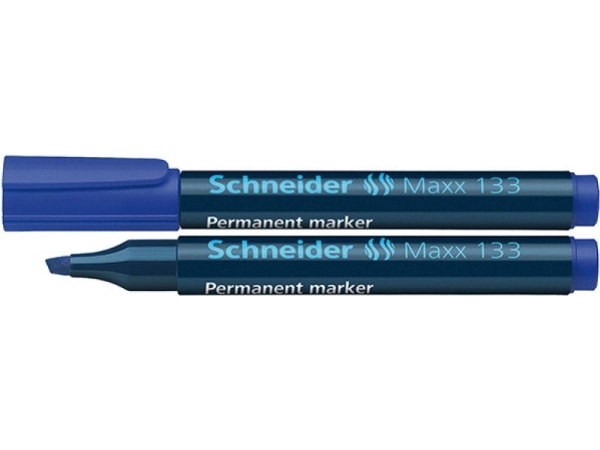 Schneider Permanent Marker 1,0 - 4,0 Mm Blå