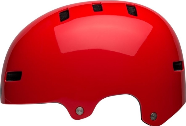 Bell cykelhjelm BMX LOCAL, hjelmstørrelse S (51–55 cm), Gloss Crimson