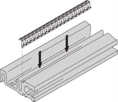 Schroff Horiz.Rail H Vt 84Hp Emc - Rack-Zubehör (24576084)