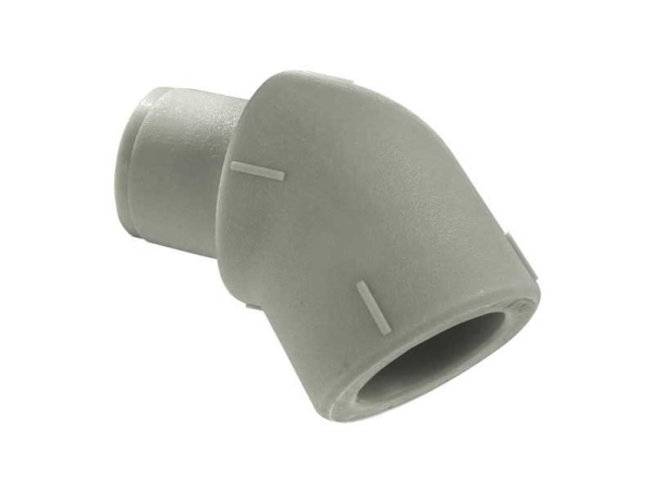 Kan-Therm Winkel 45 Nippel Pp Geschweißt 25Mm 04104125