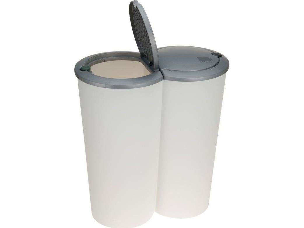 Excellent Houseware Atliekų Rūšiavimo Šiukšliadėžė Plastikinis 2X25 L