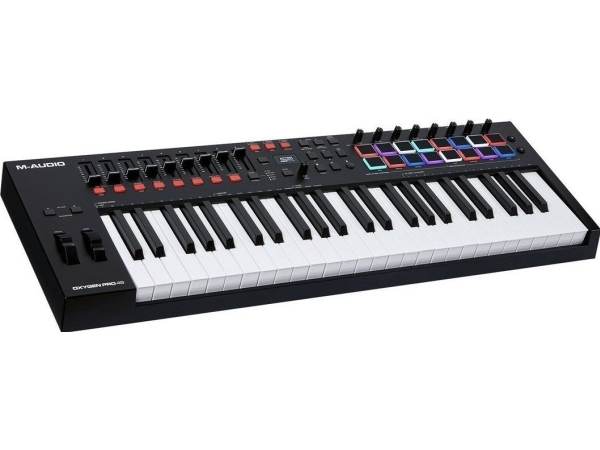 M-Audio Oxygen Pro 49, 49 Schlüssel, Tasten, Drehregler, Schieber, Usb, 800,1 Mm, 264,2 Mm, 83,8 Mm