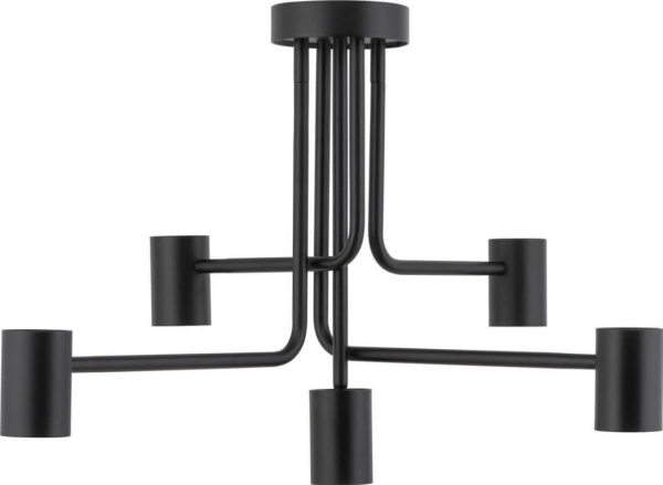 Sigma 5-Punkts Loftlampe Luis Til Entré, Sort