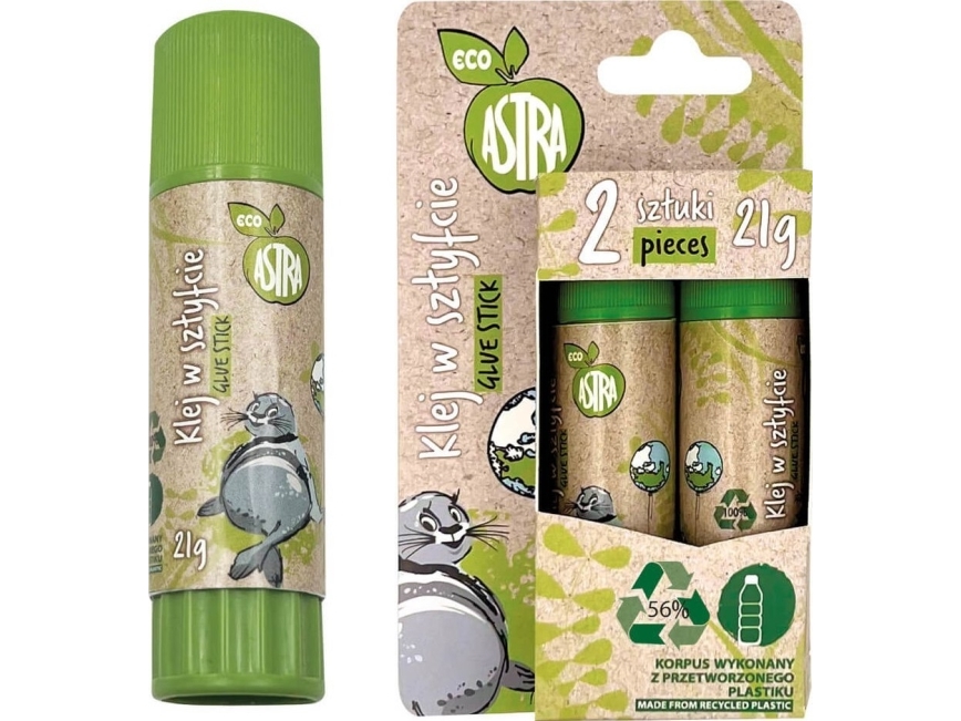 Astra ECO skolelimstift 21 g ASTRA 2 stk