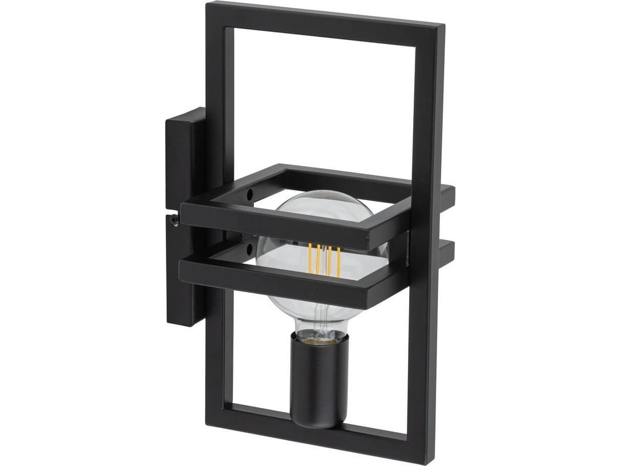 Vägglampa Sigma Svart vägglampa Merci för vardagsrummet ramar metall | Bega - Vägg | GameStuff