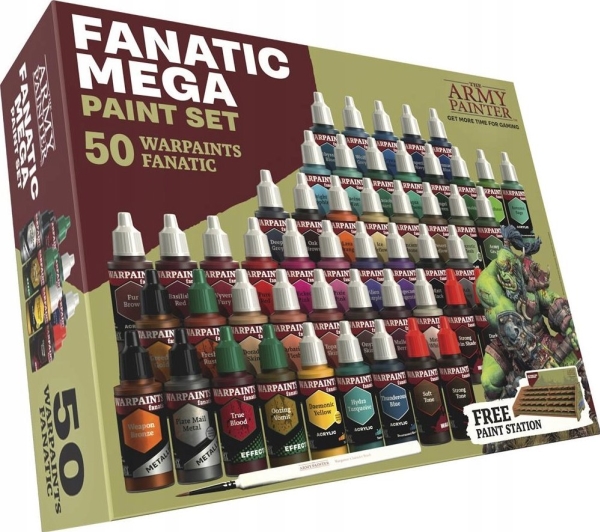 Army Painter The : Warpaints - Fanatic - Mega Paint Set