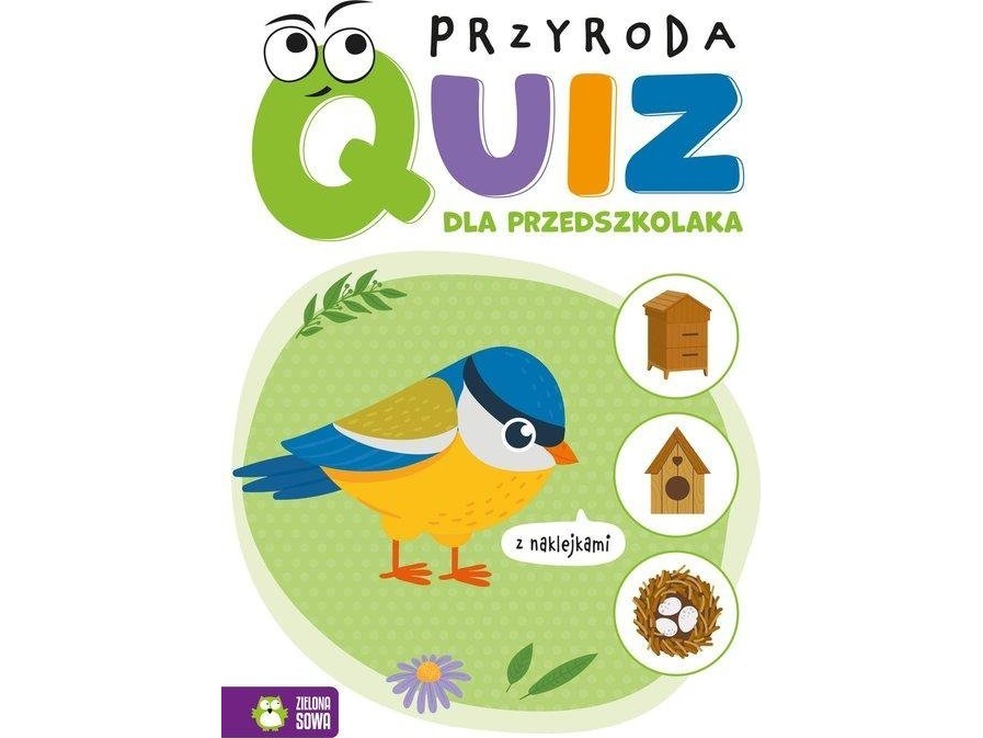 Zielona Sowa Quiz for børnehavebørn Natur 94209