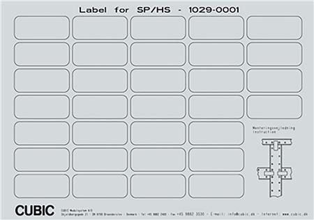 CUBIC 32 Sprosselabel, ark, IP54 og type 12 | N - A | GameStuff