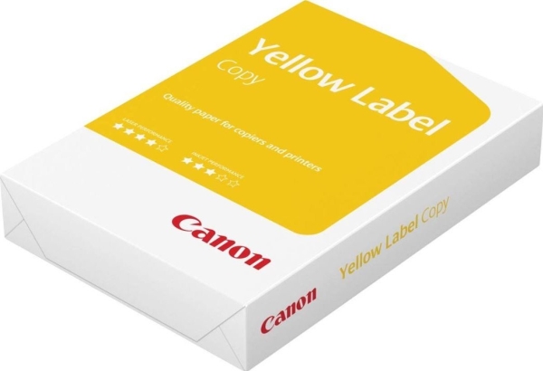 Canon Yellow Label, Laser-/Inkjet-Druck, A4 (210X297 Mm), 500 Blätter, 80 G/M², Weiß