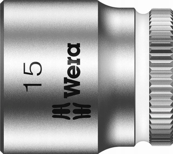 Wera Topnøgle 1/4 - 15 mm