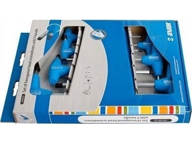 Unior UNIOR kuusiokoloavaimet T-kahvalla 2.5-10