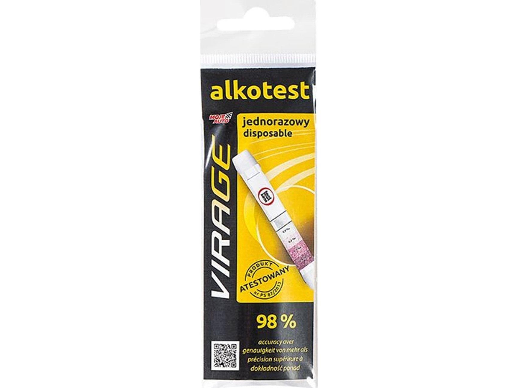 Blow 52-264# Alkotest Jednorazowy - Virage