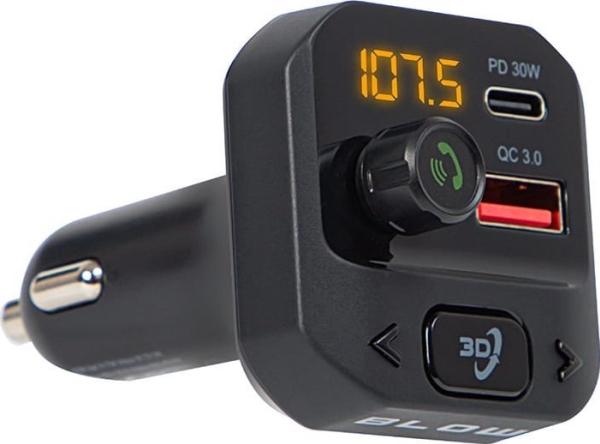 FM-sender Blow 74-175# Bluetooth håndfri-sæt + 3D stereo