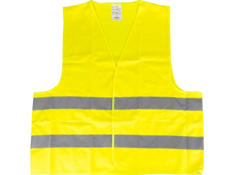 AMiO advarselsvest refleksgul XXXL med certifikat AMIO-03935