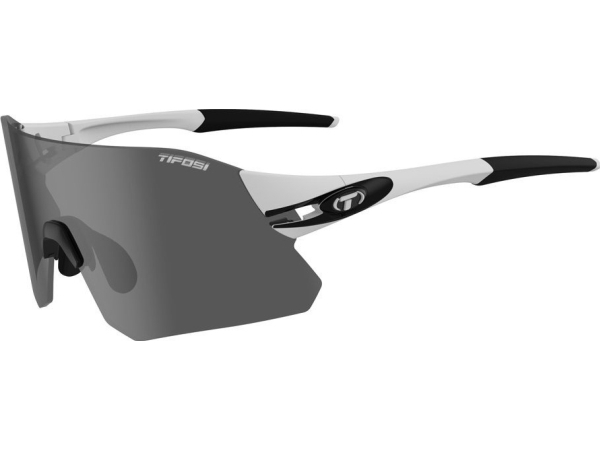 TIFOSI Okulary RAIL white black (3szkła 15,4% Smoke, 41,4% AC Red, 95,6% Clear)