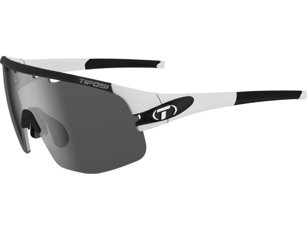 TIFOSI Glasögon TIFOSI SLEDGE LITE matt vit (3 glas Smoke, AC Red, Clear) (NY) | Cykling - Kläder - Cykelglasögon | GameStuff