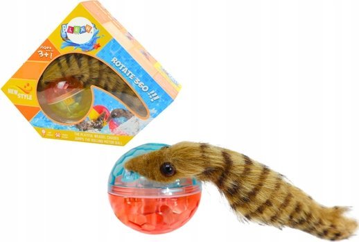 Leantoys Fluffy Ferret Tail Ball Interaktives Badespielzeug
