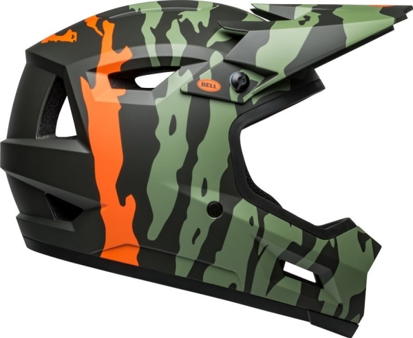 Bell Kask full face BELL SANCTION 2 DLX MIPS str. XL (59-61 cm) Ravine Matte Dark Green Orange