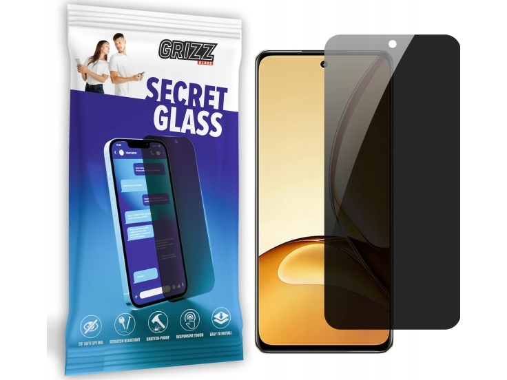 Grizzglass Sichtschutzglas Grizzglass Secretglass Für Realme C63 5G