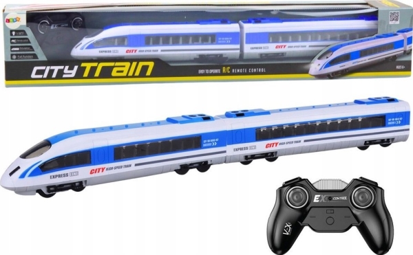 LeanToys fjärrstyrt RC-tåg med ljus vitt 65 cm | Hobby - Modelljärnväg - Nybörjarsatser | GameStuff