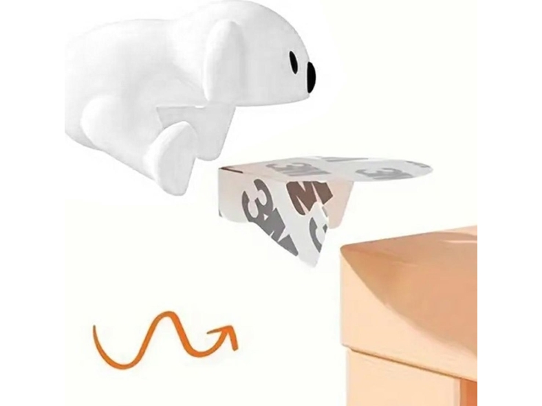 ATL DA258 Hjørnebeskytter hvid hund