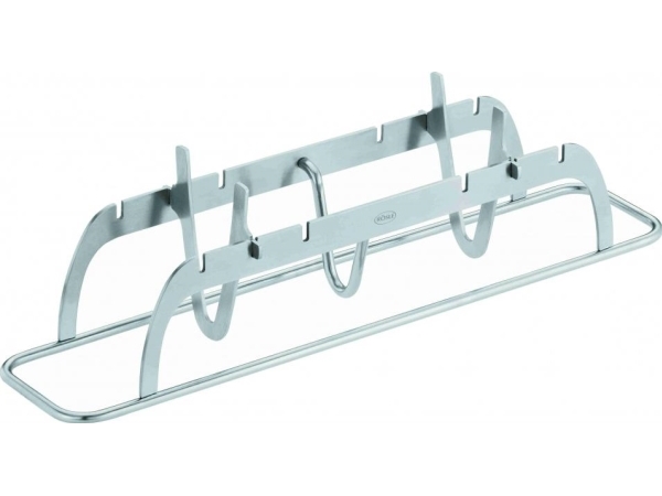 Rosle Grillfiskestativ 30,3 x 6,5 cm rustfrit stål sølv
