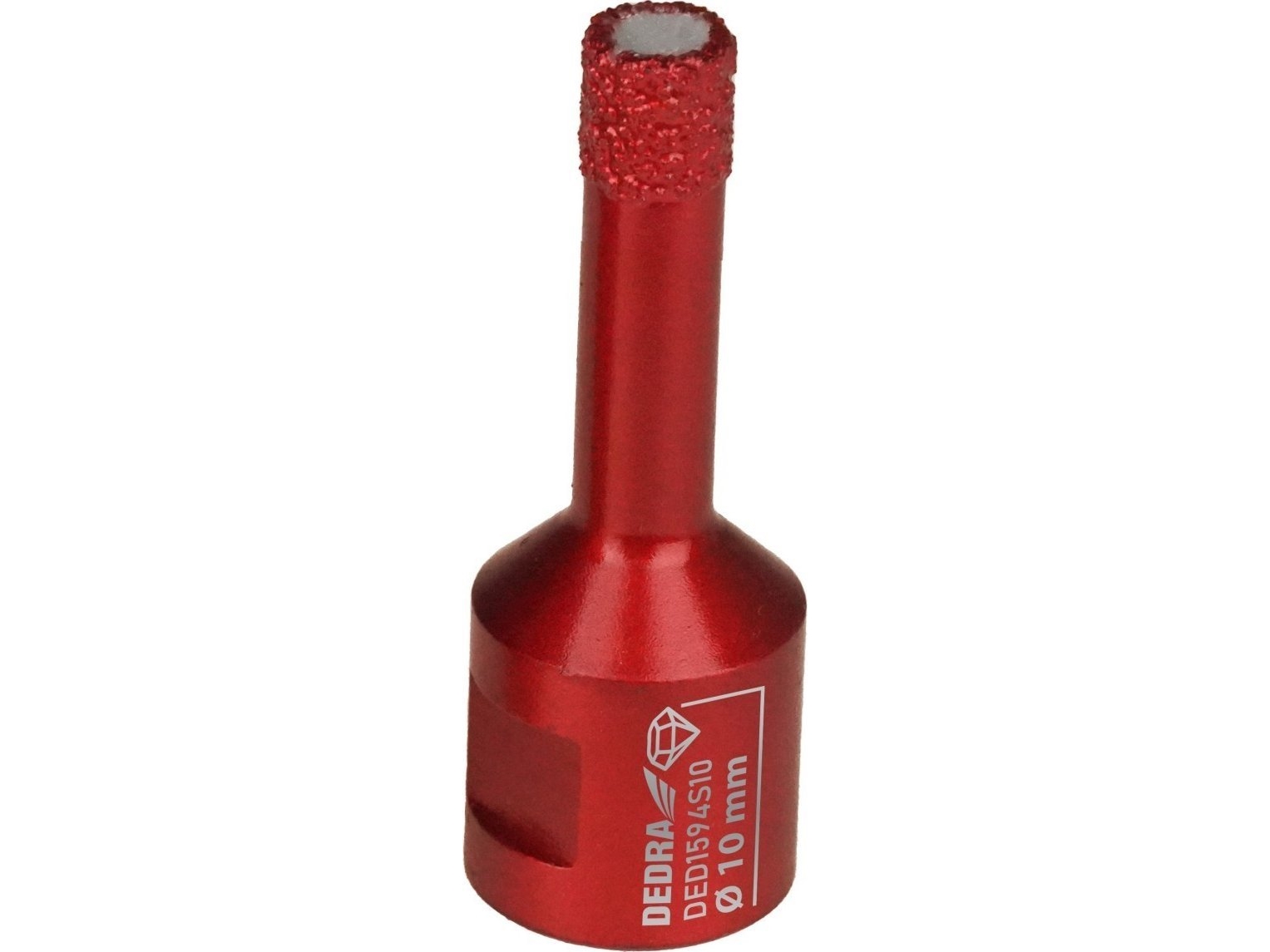 Dedra diamantkrone rød VB M14 10 mm