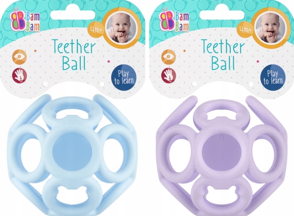 BamBam BAM BAM KULA GUM PASTELE NIEB/FIOL 9CM PBH 256 | Leksaker - För dom minsta - Tuggleksaker | GameStuff