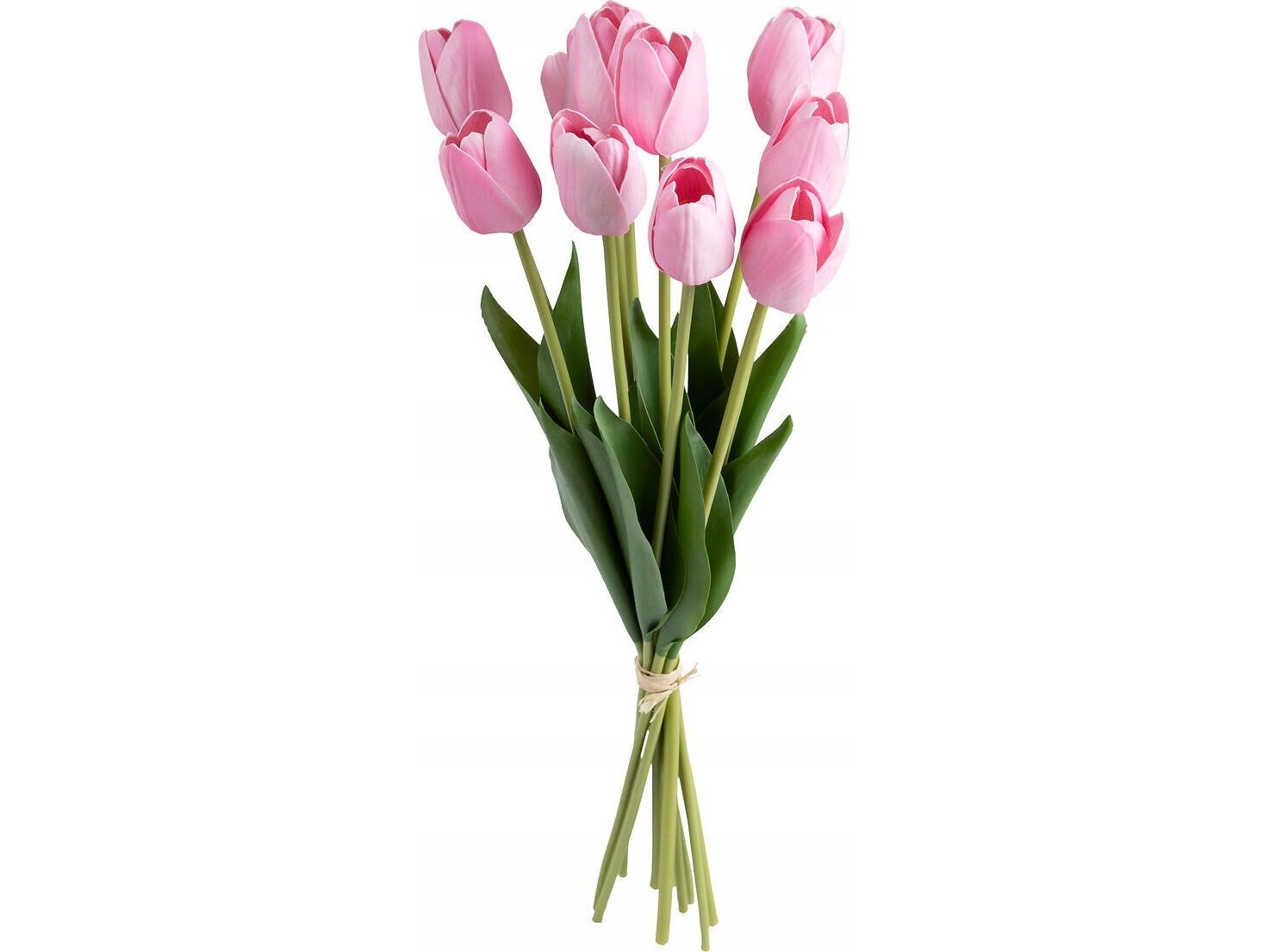 Atmosphera Artificial Satis Pink Tulipaner, 10 Blomster